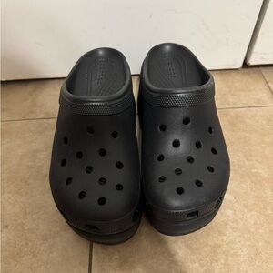 CROCS Iconic Black Siren Clogs - NEVER WORN
